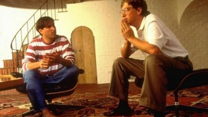 Steve Jobs a Bill Gates