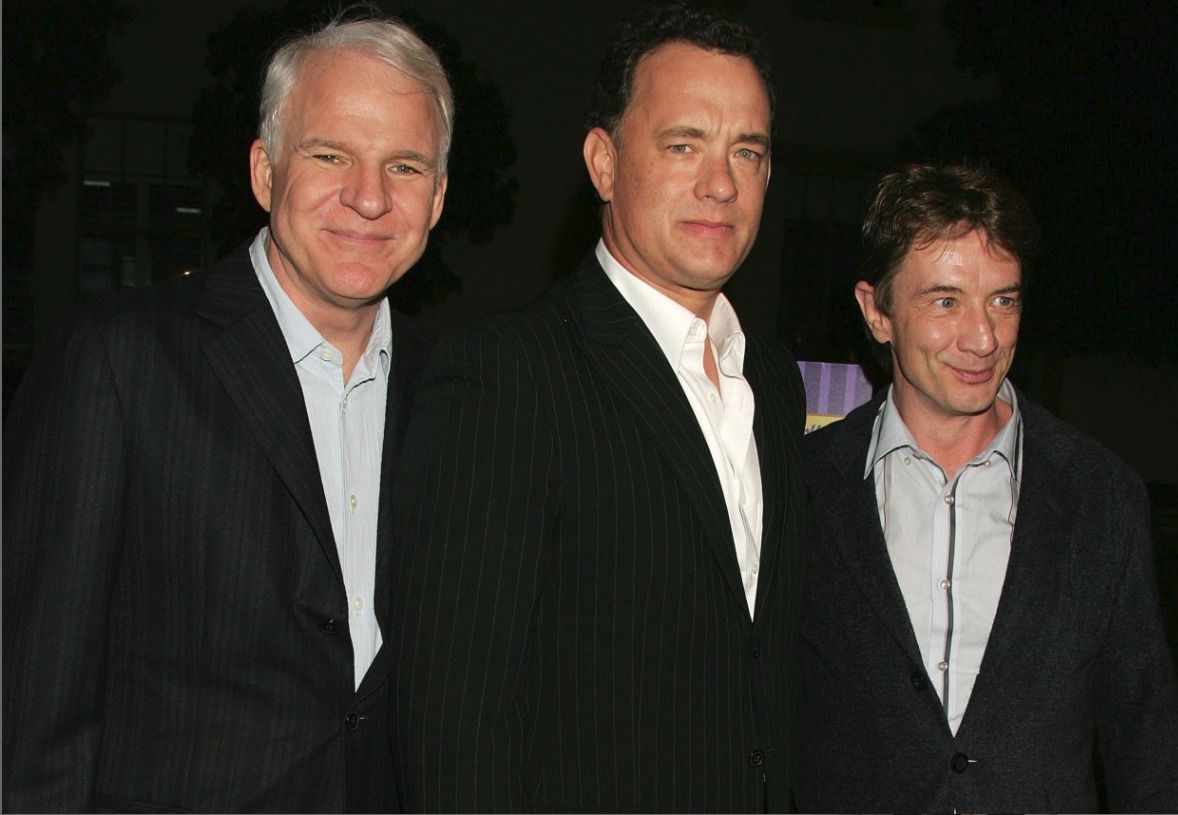 Zleva  Steve Martin Tom Hanks  Martin Short