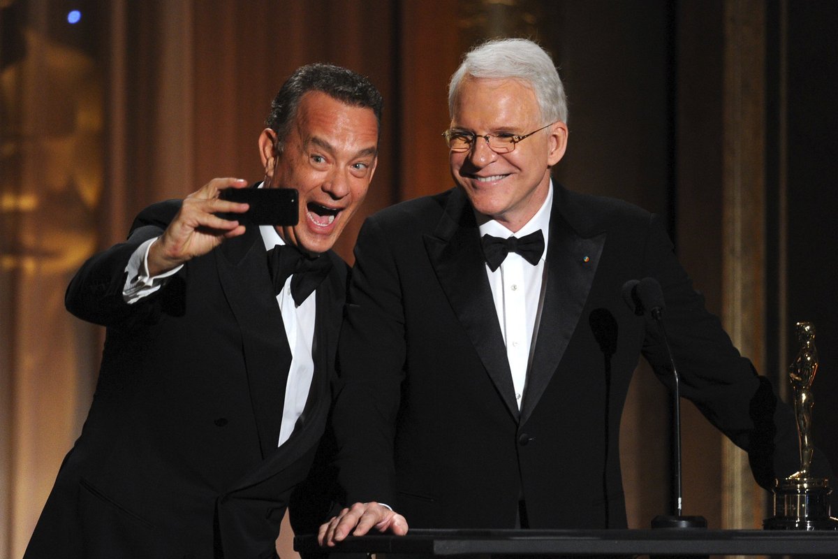 Steve Martin a Tom Hanks