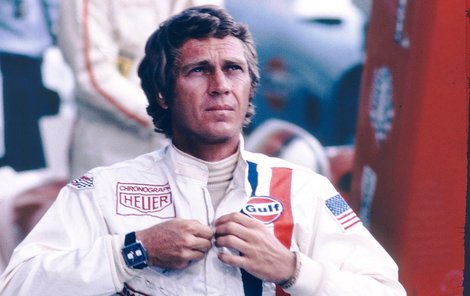 Steve McQueen ve filmu Le Mans.