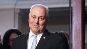 Steve Scalise, šéf republikánského klubu ve Sněmovně reprezentantů Kongresu USA (11. 10. 2023)