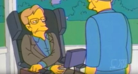Stephen Hawking se objevil v Simpsonových.