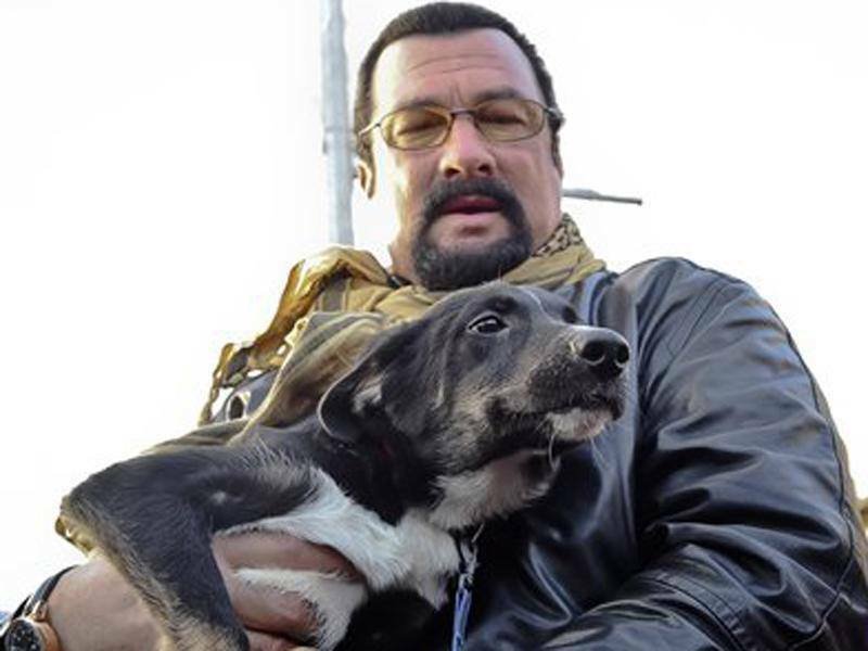 Akční hvězda 90. let Steven Seagal.