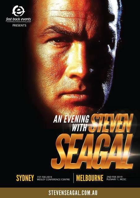 Akční hvězda 90. let Steven Seagal.