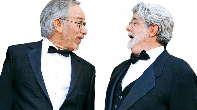 Steven Spielberg a George Lucas