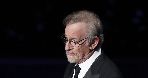 Steven Spielberg na předávání Oscarů v roce 2020.