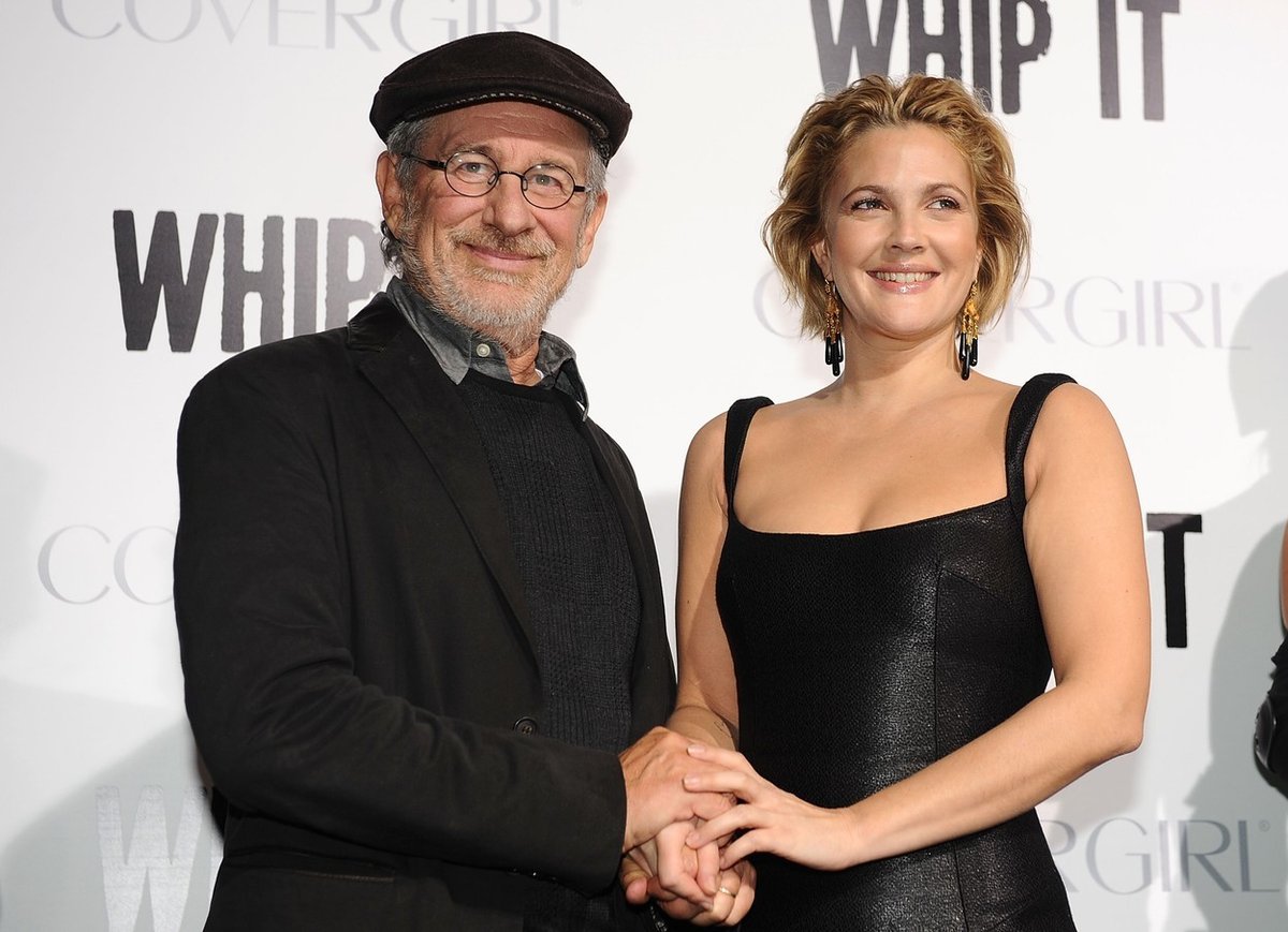 Steven Spielberg je kmotrem herečky Drew Barrymore