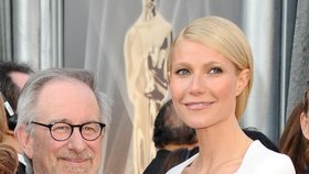 Steven Spielberg a Gwyneth Paltrow