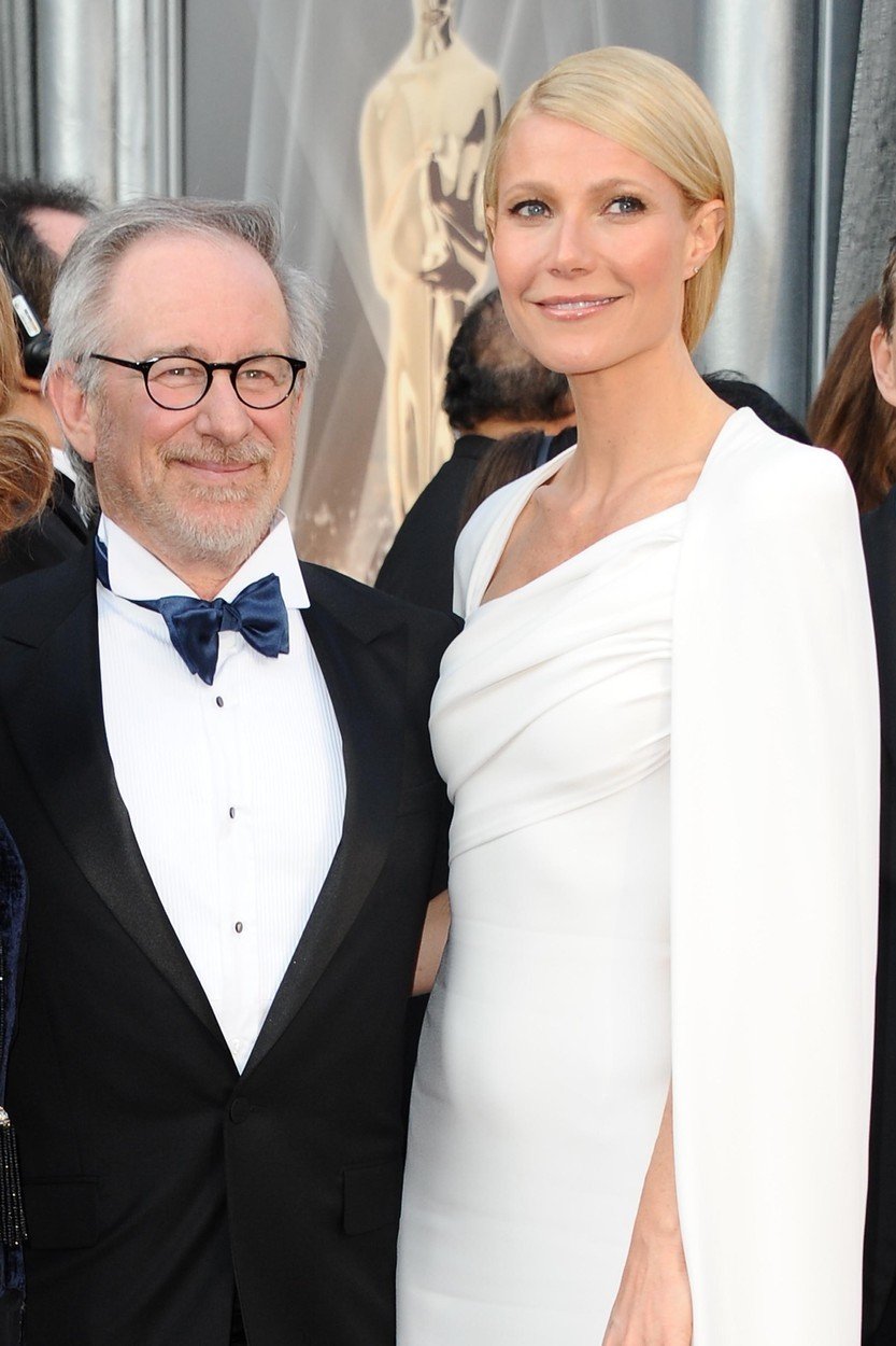 Steven Spielberg a Gwyneth Paltrow