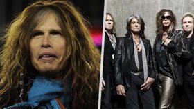 Skupina Aerosmith ruší turné! Zpěvák Steven Tyler (74) po 13 letech znovu podlehl touze po alkoholu!