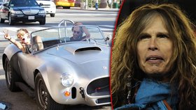 Frontman skupiny Aerosmith Steven Tyler si se svým kamarádem vyjeli do ulic Santa Moniky. Bohužel neulovili žádnou kočku a tak se společně jeli podívat na západ slunce