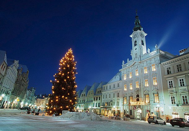 Vánoční trh ve Steyru
