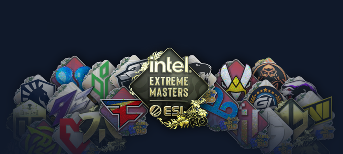 IEM Rio stickers