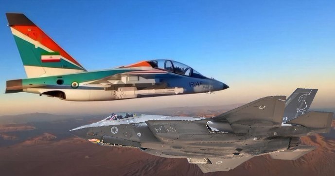 Izraelská F-35 sestřelila íránský Jak-130.