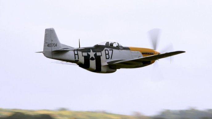 Stíhačka P-51 Mustang