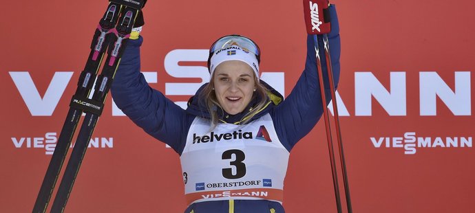 Stina Nilssonová vyhrála třetí etapu Tour de Ski