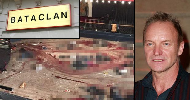 Zpěvák Sting zazpívá v klubu, kde zabíjeli teroristé! Klub Bataclan se po roce opět otevírá.