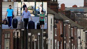 Nastěhovali se a po pár hodinách odjeli: Uprchlíky v Británii vyhnaly nadávky (ilustrační foto).