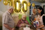 Paní Božena Bělunková z Krnova oslavila 100. narozeniny.