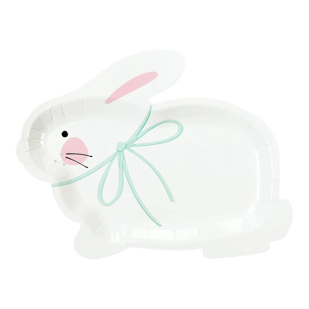 Roztomilý papírový talíř Bunny, bellarose.cz, 129 Kč za 8 kusů