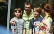 Roman Štolpa s rodinoul.
