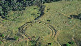 V amazonském pralese vědci nalezli kruhové příkopy a valy podobné Stonehenge.