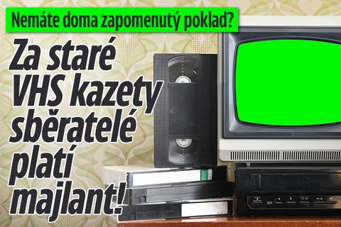 Poklad v podobě VHS kazet? Za tyhle sběratelé platí majlant