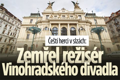 Čeští herci v slzách: Zemřel režisér Vinohradského divadla