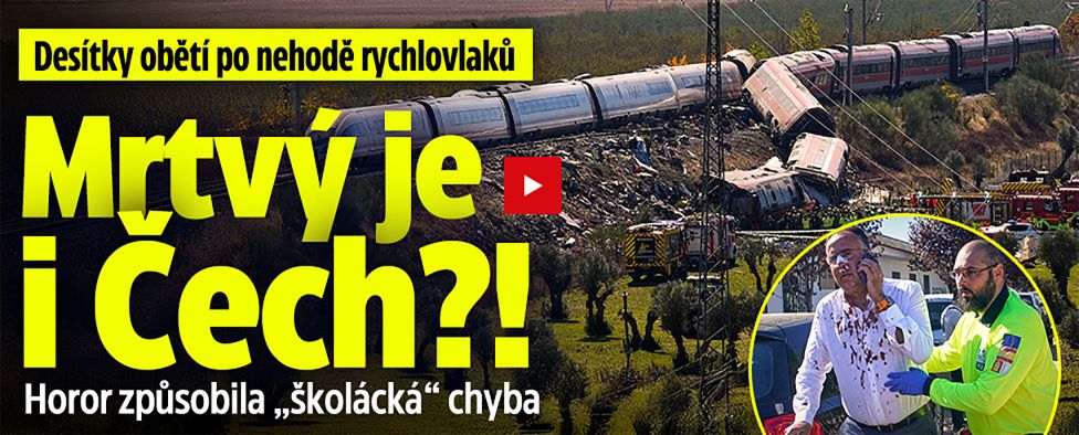 Desítky mrtvých ve Španělsku: Vagon vyletěl do vzduchu!
