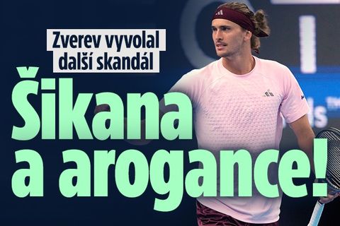 Zverev vyvolal další skandál: Šikana a arogance!