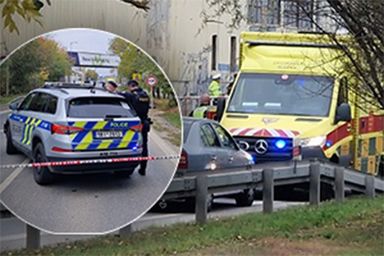 Policejní auto srazilo dívku! Jelo se zapnutými majáky