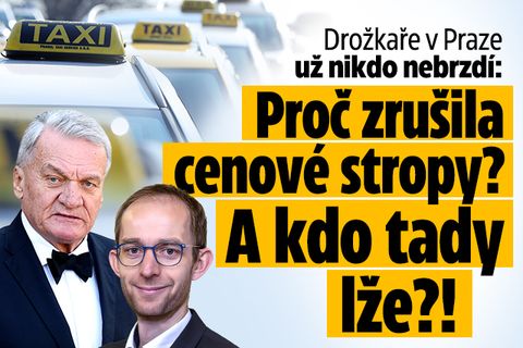 Návrat TAXImafie v Praze? Magistrát zrušil cenový strop za km