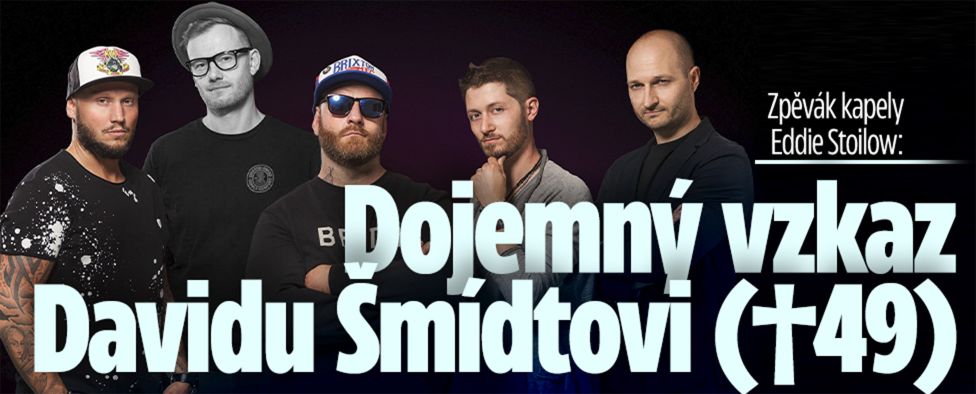 Zpěvák kapely Eddie Stoilow: Dojemný vzkaz Šmídtovi (†49)