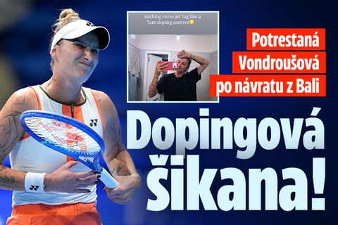 Šikana potrestané Vondroušové: Pomoc, zase doping!