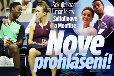 Šokující rozvod Svitolinové a Monfilse: Nové prohlášení!