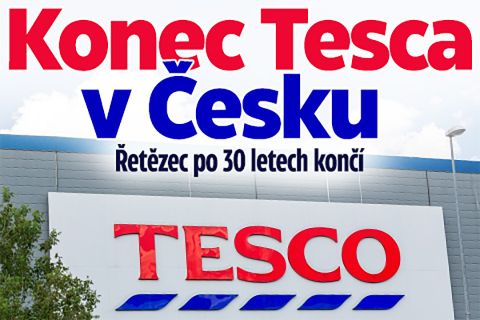 Konec Tesca v Česku! Řetězec po 30 letech končí