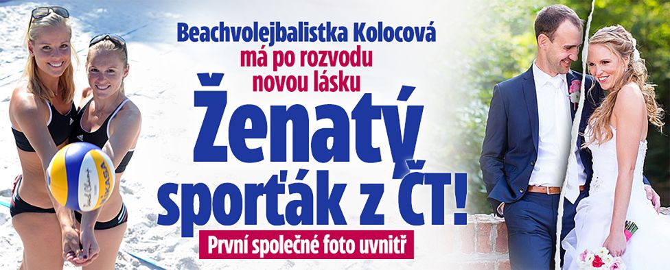 Kolocová má po rozvodu novou lásku: Ženatý sporťák z ČT!