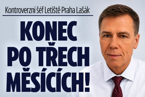 Kontroverzní šéf Letiště Praha Lašák: Konec po 3 měsících