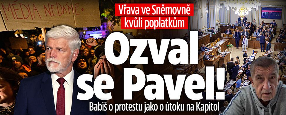 Vřava ve Sněmovně kvůli poplatkům: Ozval se Pavel!