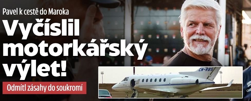 Pavel k cestě do Maroka: Vyčíslil motorkářský výlet