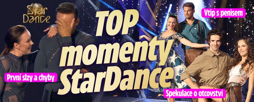 TOP momenty StarDance: Vtip s penisem, spekulace o otcovství