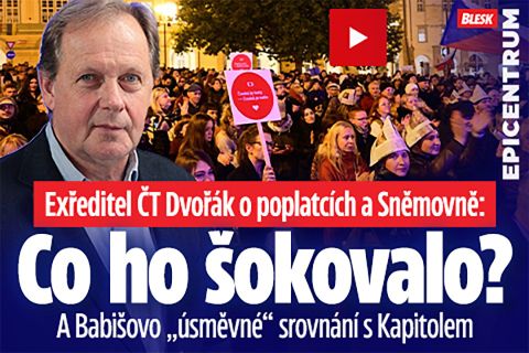 Exředitel ČT Dvořák o poplatcích a Sněmovně: Co ho šokovalo?
