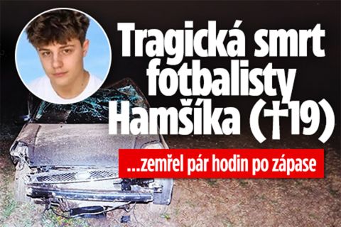 Tragická smrt fotbalisty Hamšíka (†19): Zemřel pár hodin po zápase
