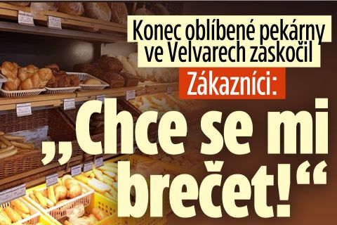 Konec oblíbené pekárny ve Velvarech: „Chce se mi brečet“