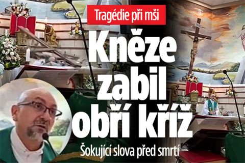 Kněze při mši zabil obří kříž: Z posledních slov mrazí