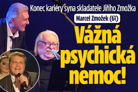 Konec kariéry syna Jiřího Zmožka: Vážná psychická nemoc!