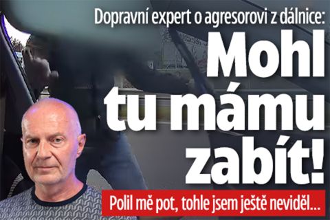Expert o brutálním agresorovi z dálnice: Mohl tu mámu zabít!