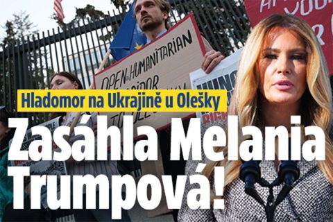 Melania dohodla příměří na Ukrajině!