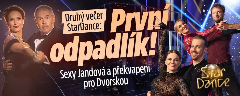 Druhý večer StarDance: První odpadlík