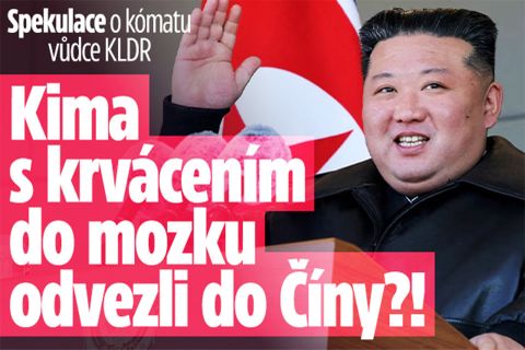 Spekulace o kómatu vůdce KLDR: Skrvácením do mozku odvezli do Číny?!